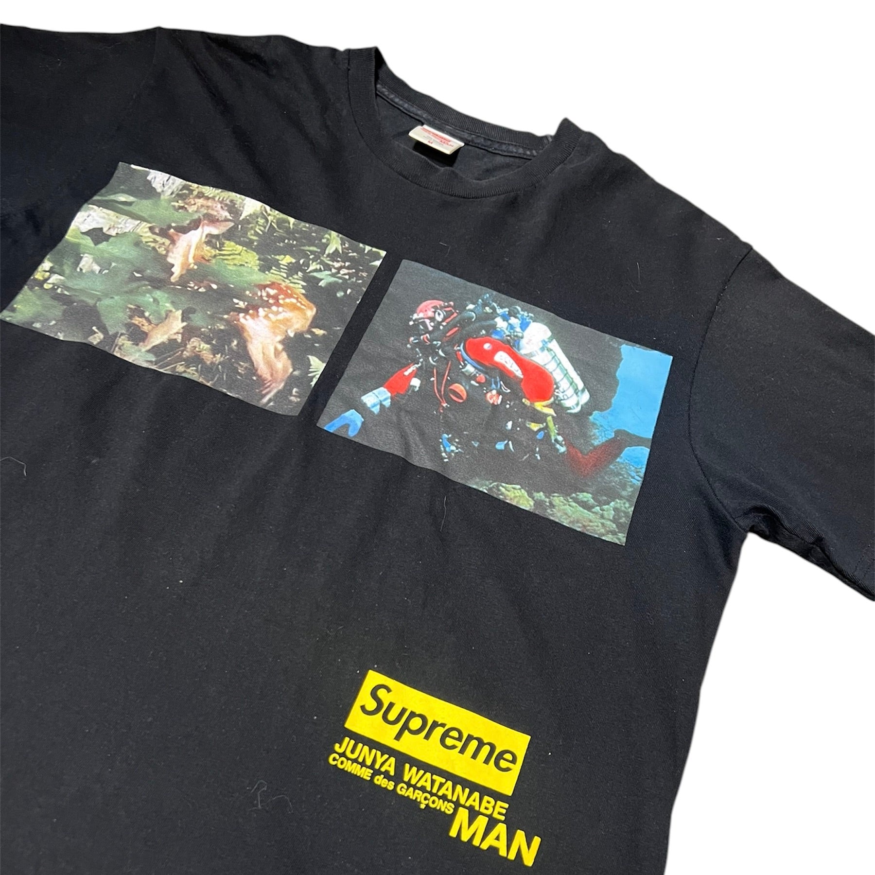 Supreme FW21 JUNYA WATANABE CDG MAN Nature Black Tshirt