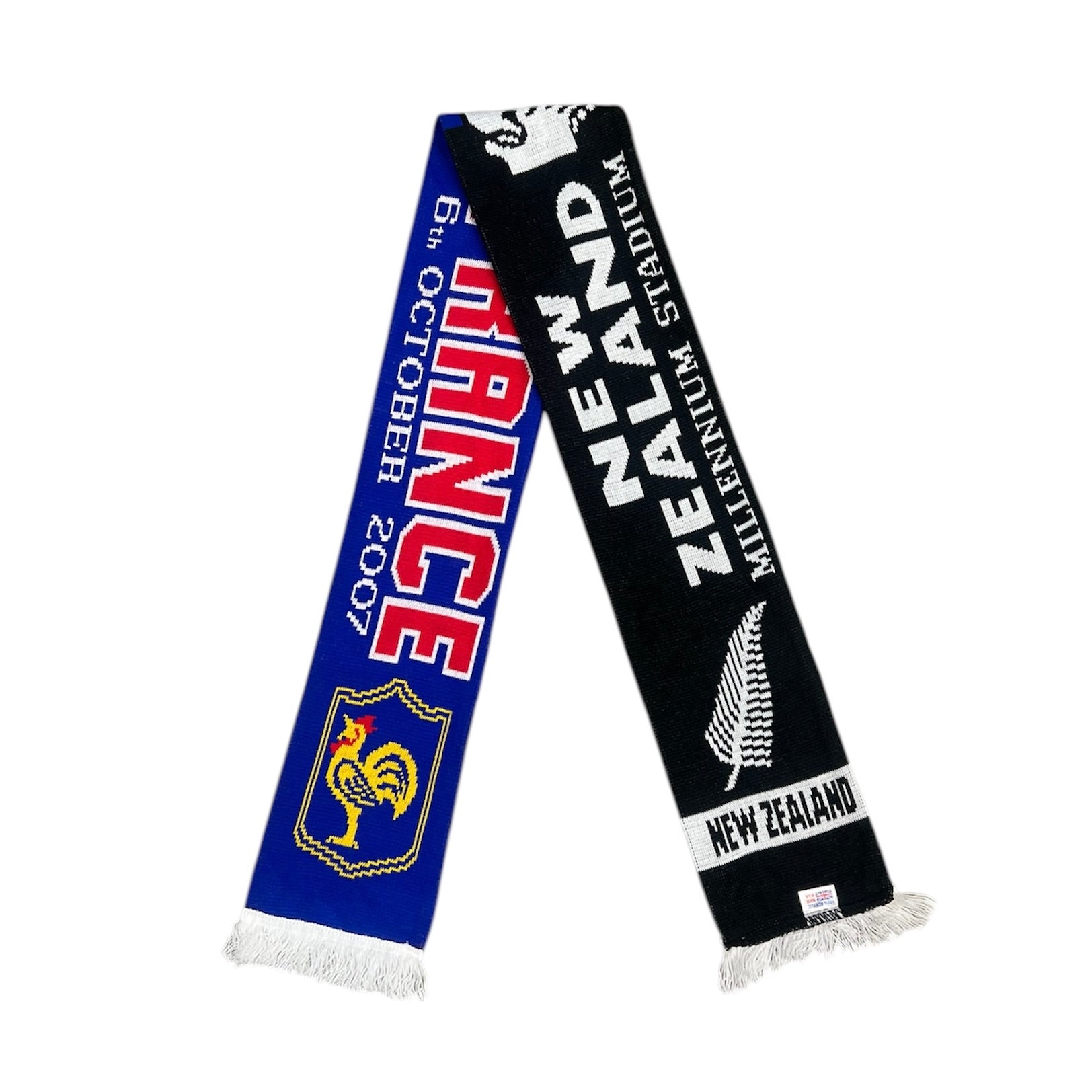 France VS New Zealand Rugby World Cup 2007 Scarf