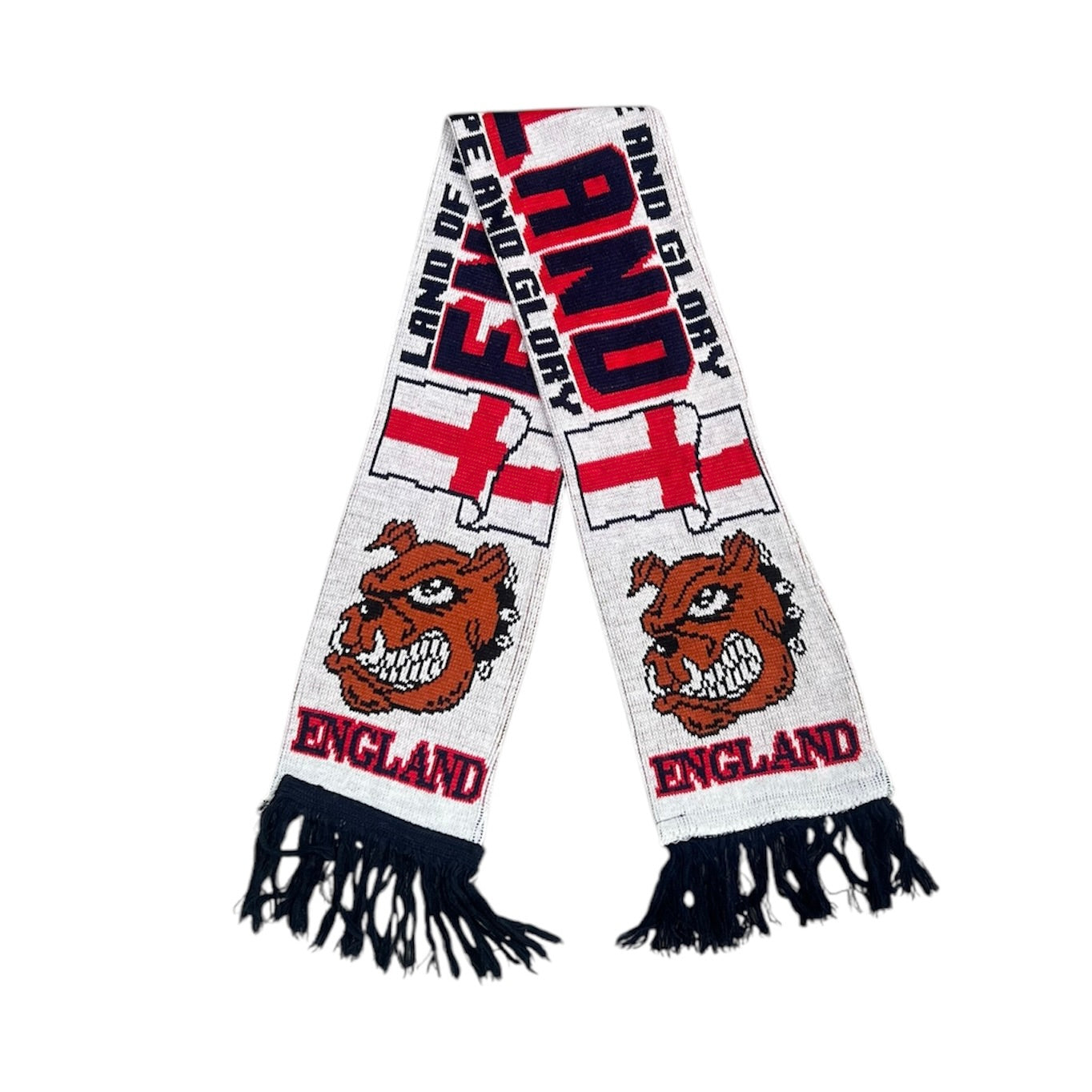 England Land Of Hope And Glory Football Scarf