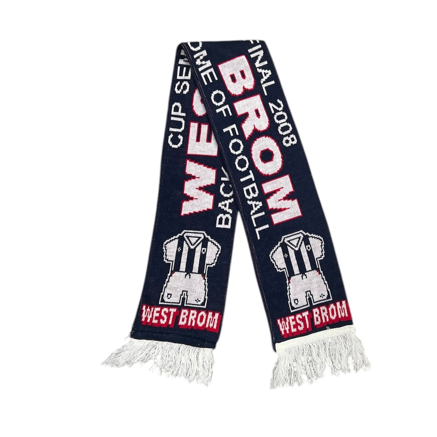 West Bromwich Cup Semi Final 2008 Football Scarf