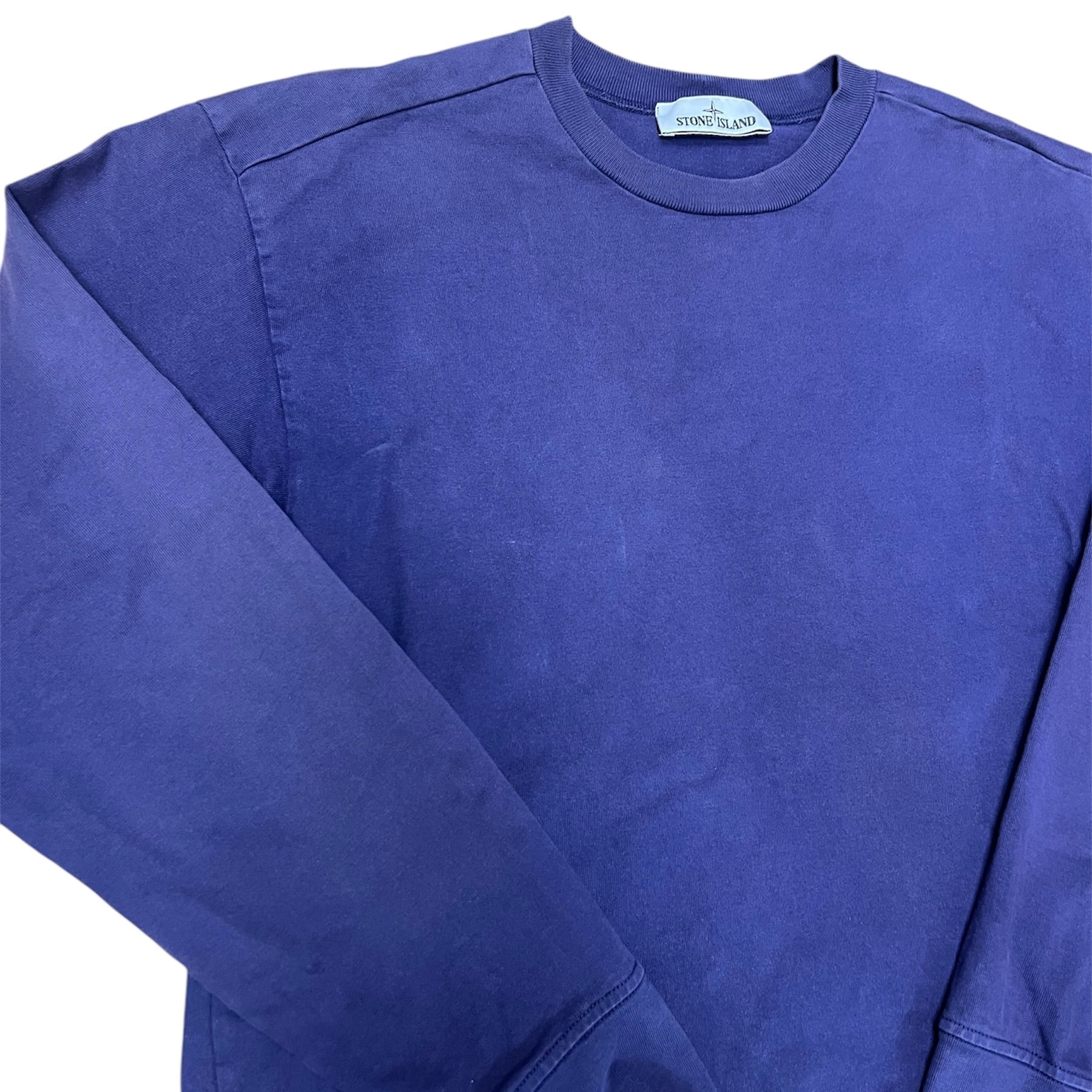 Stone Island Purple Crewneck