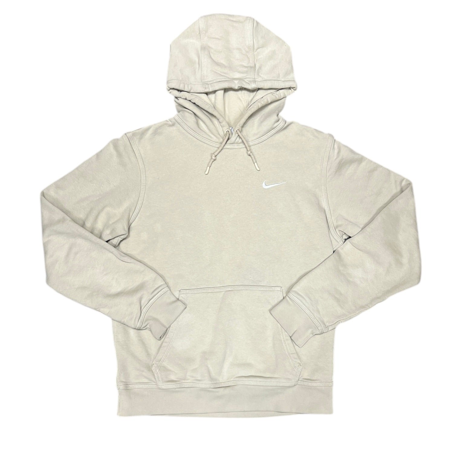 nike sportswear club hoodie beige