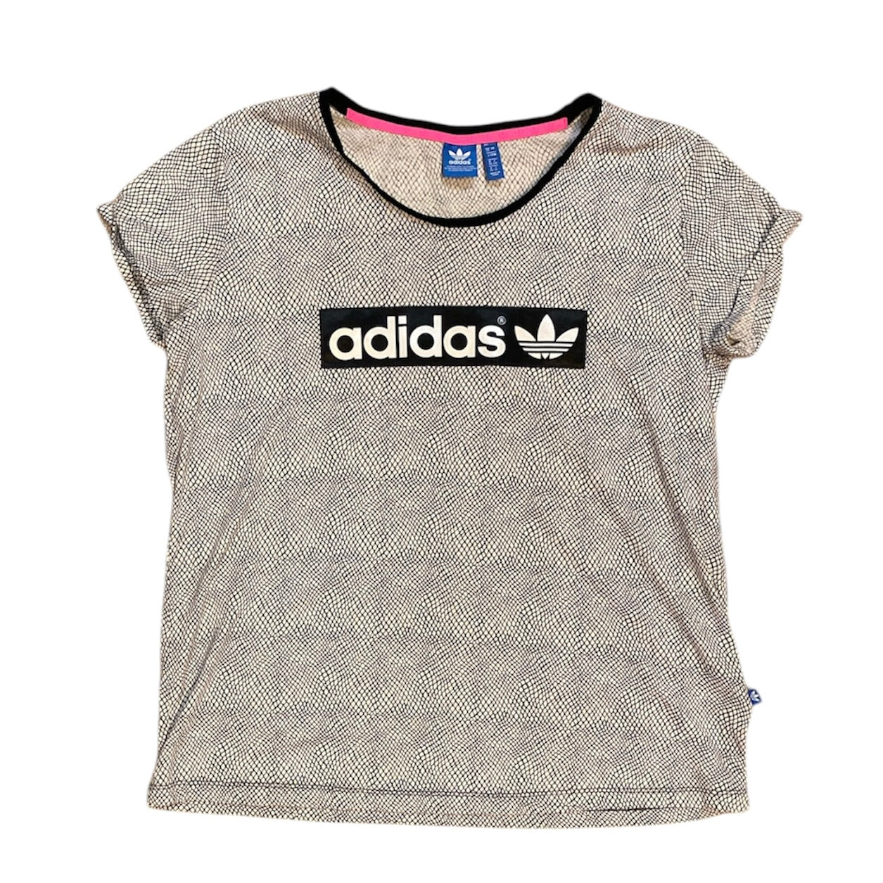 Adidas Snake Print Over Sized Tshirt (W)