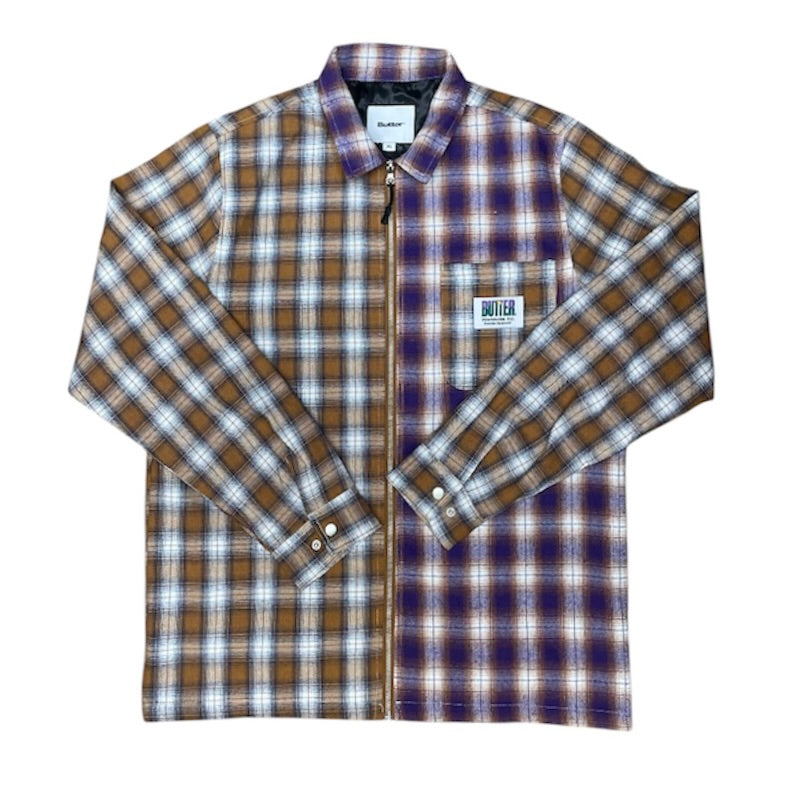 Butter Flannel Zip Overshirt