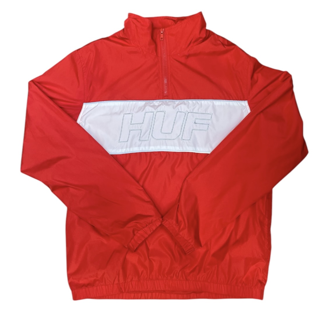 HUF Red White Anorak