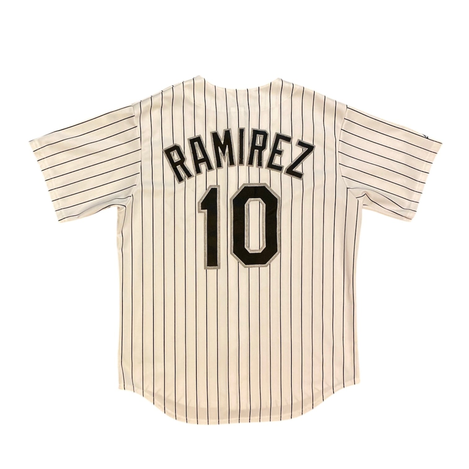 Majestic White Sox #10 Ramirez White Baseball Jersey