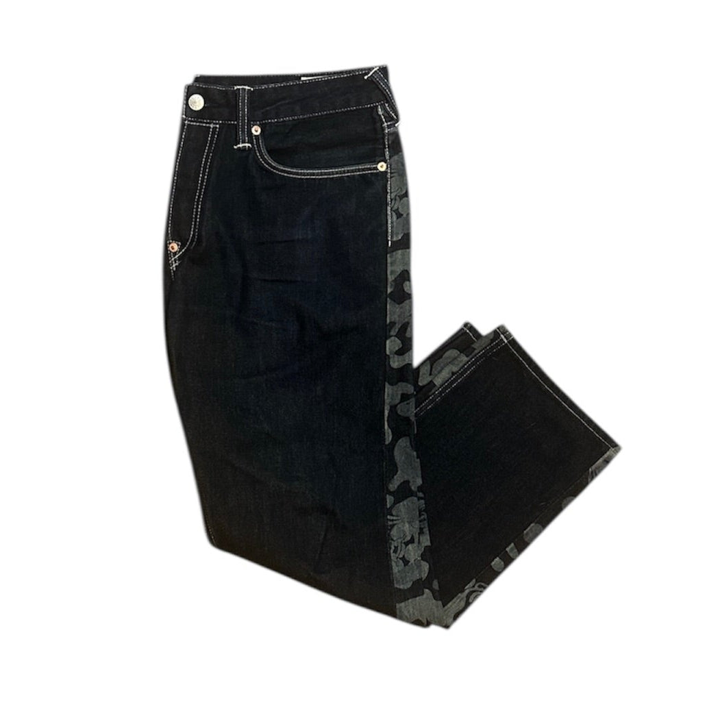 Evisu Camo Blue Jeans
