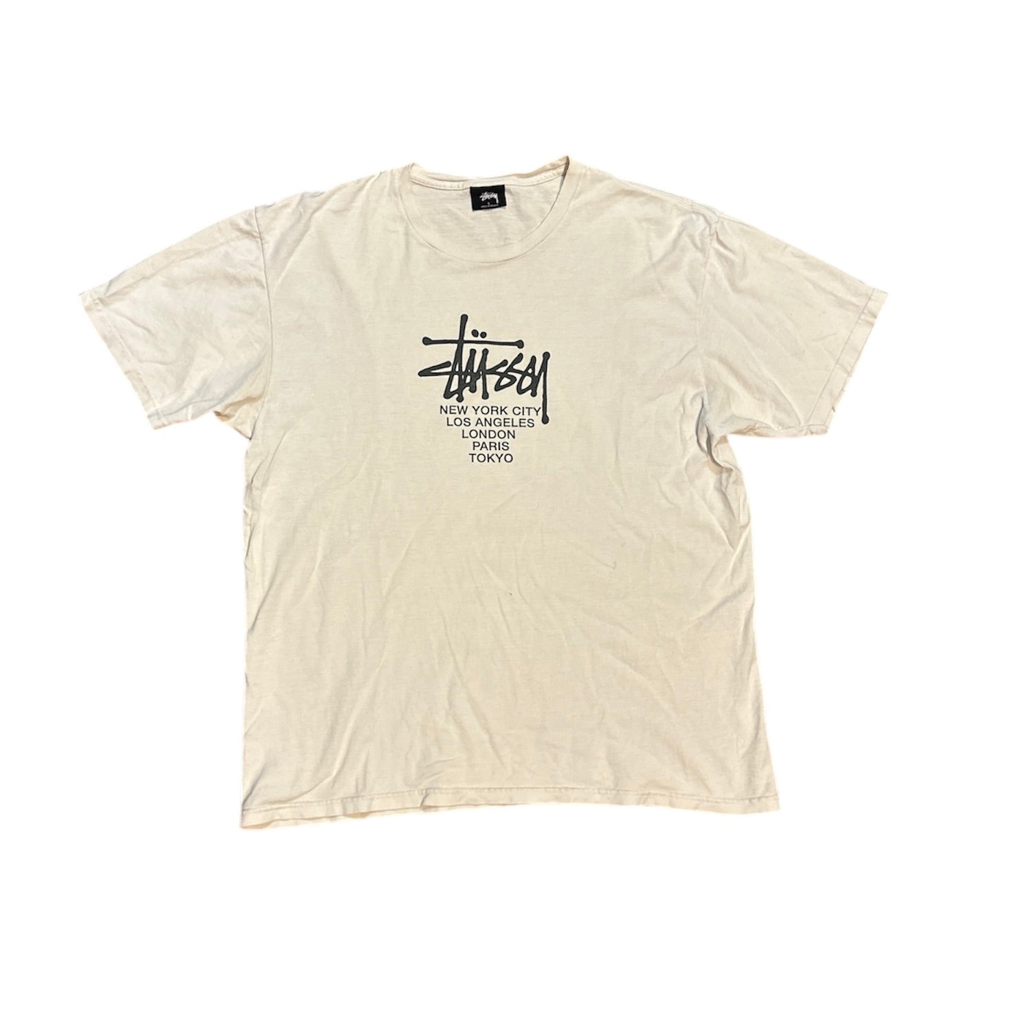 Stussy City White Tshirt