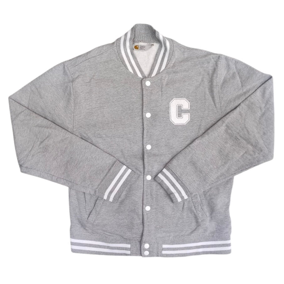 Carhartt Baseball Grey Jersey Jacket