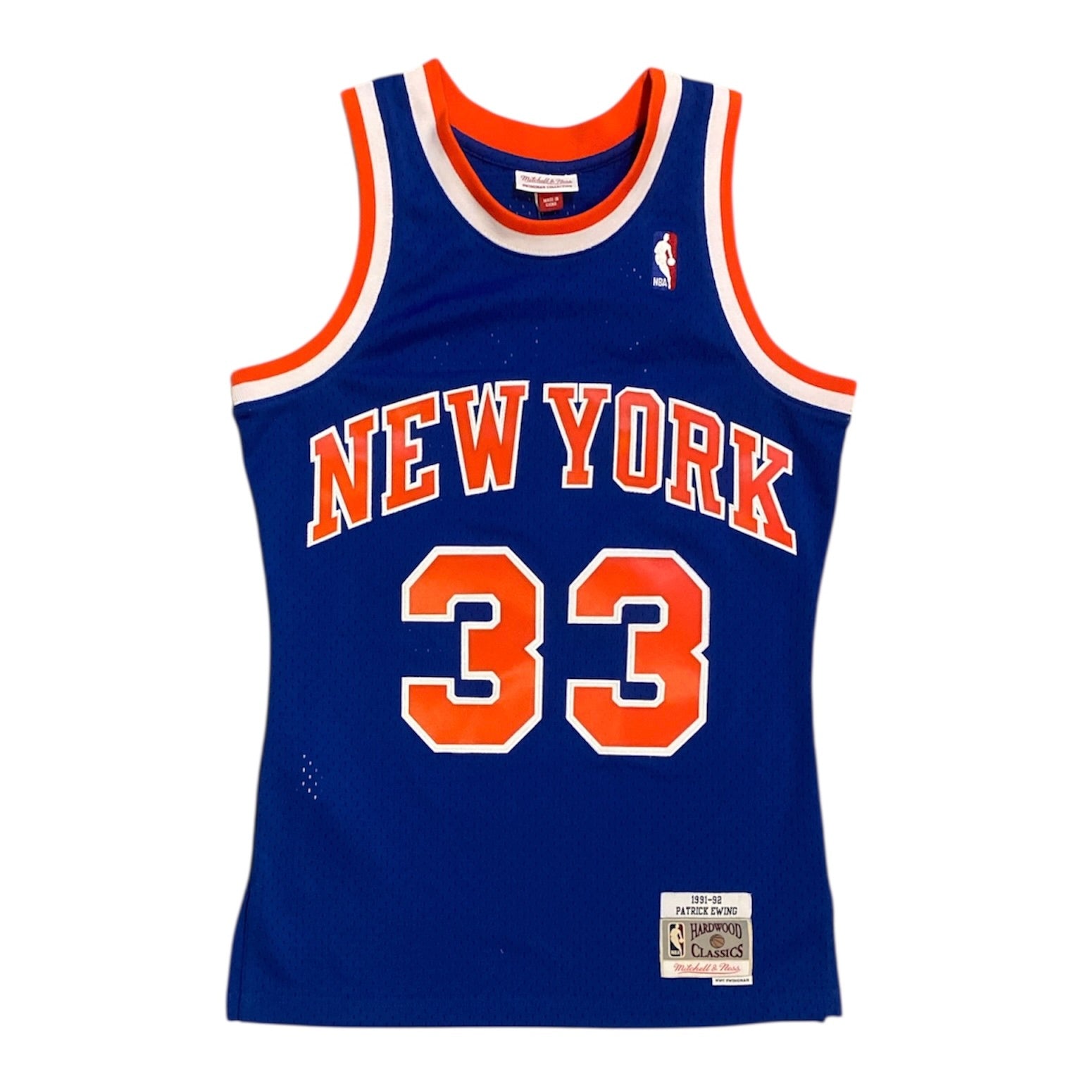 Mitchell & Ness HWC New York Knicks Patrick Ewing #33 Jersey