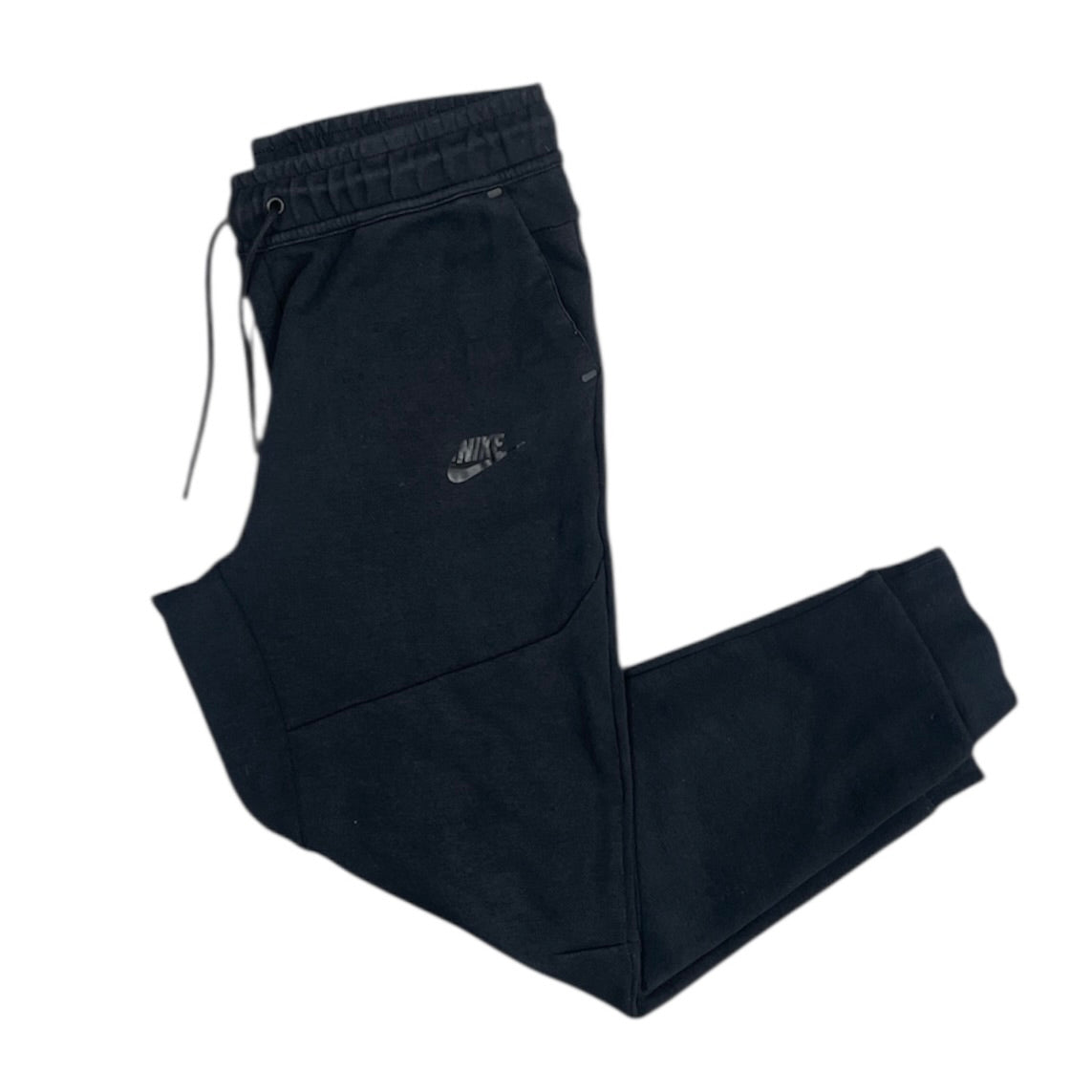 Nike Tech Fleece Black Full Zip Hoodie & Pants Set (Youth)