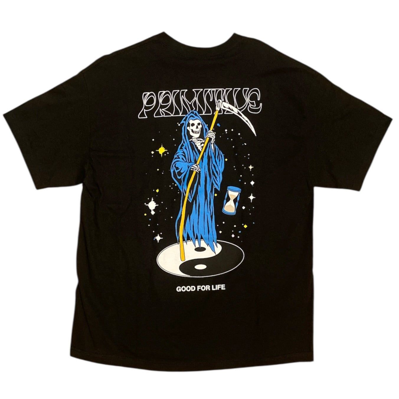 Primitive Blue Print Black Tshirt