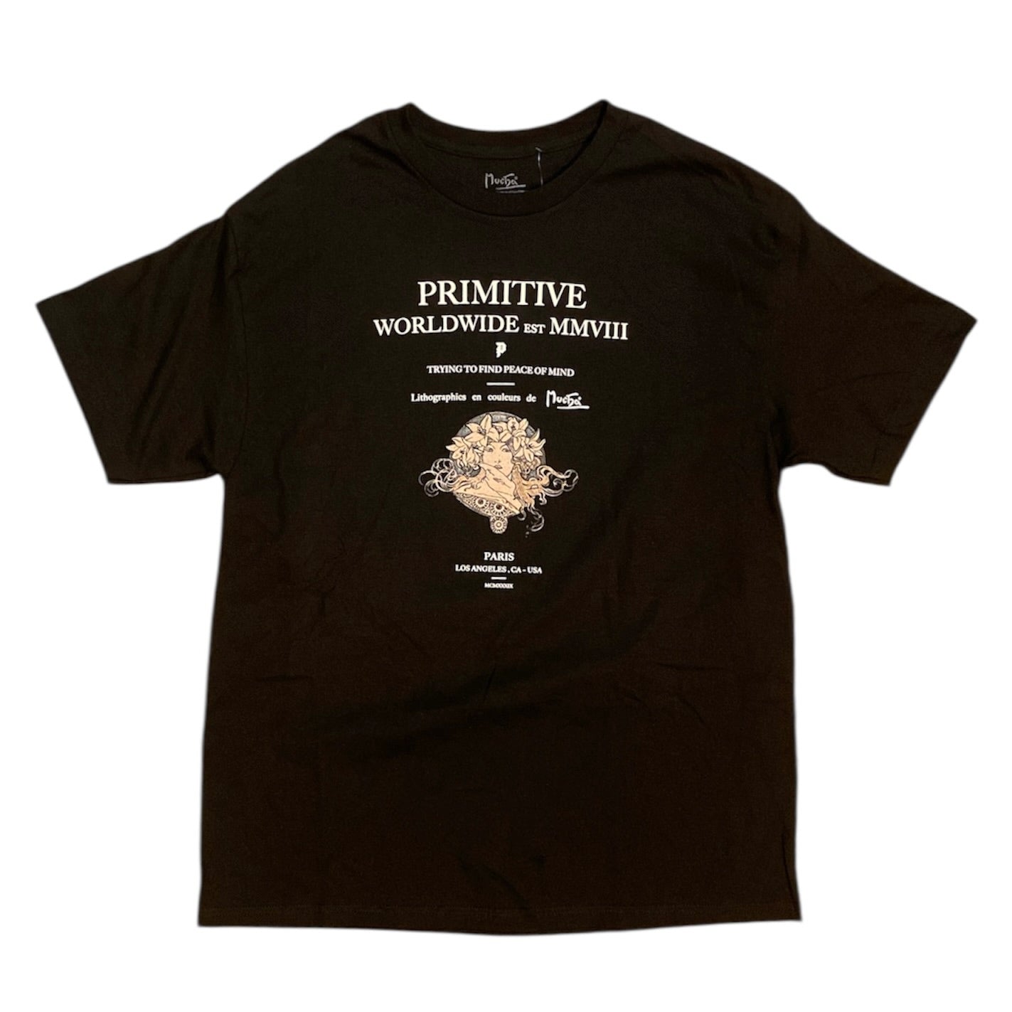 Primitive Worldwide Black tshirt