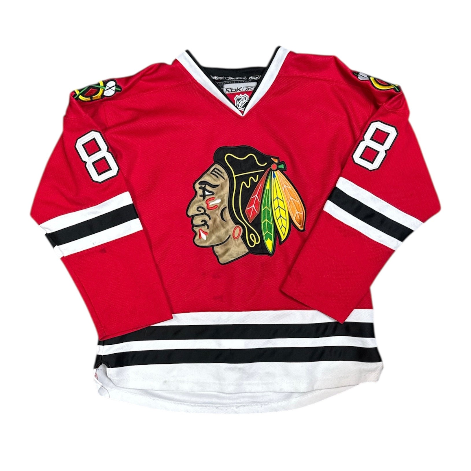 Rebook CCM Chicago Blackhawks Kane #88 NHL Home Jersey