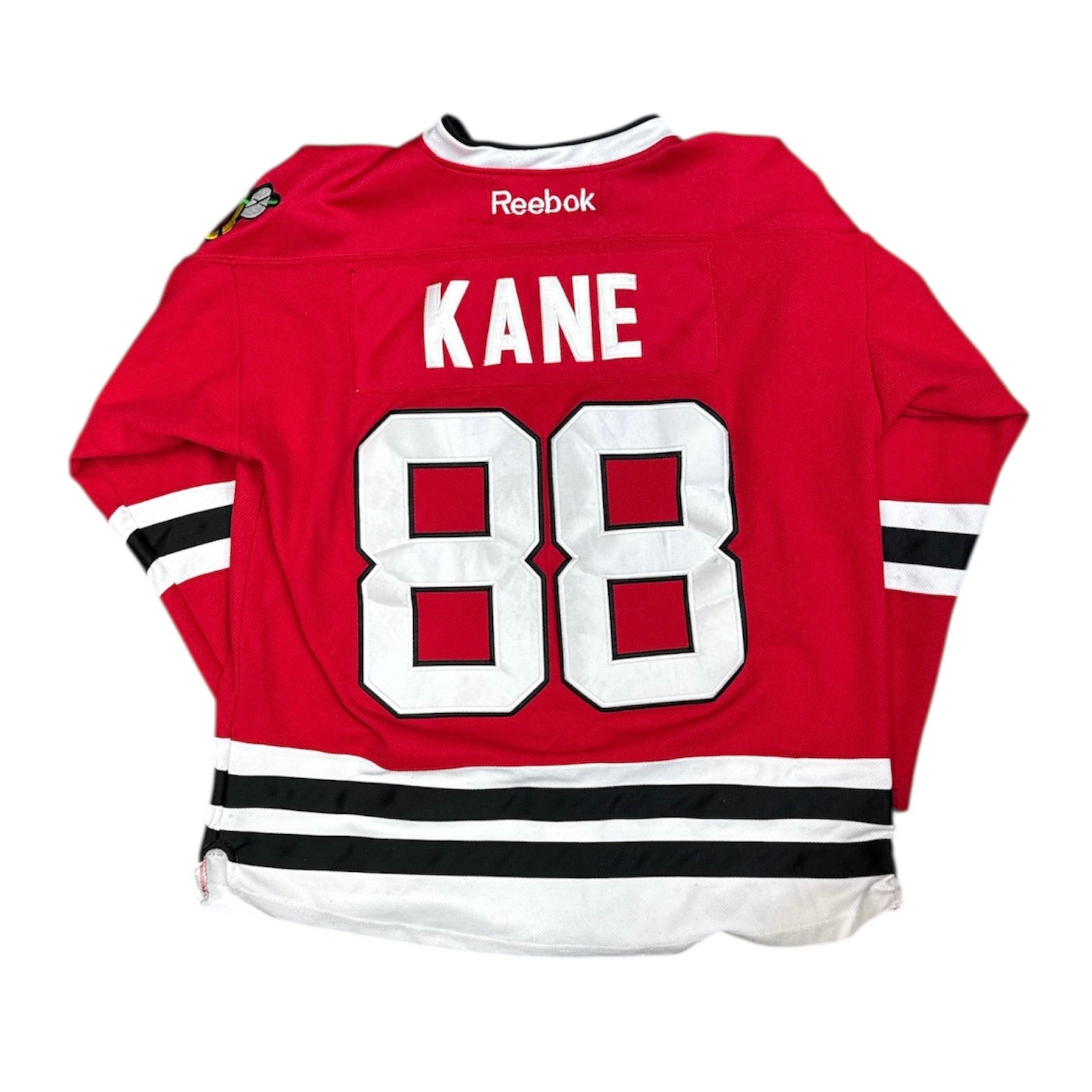 Rebook CCM Chicago Blackhawks Kane #88 NHL Home Jersey