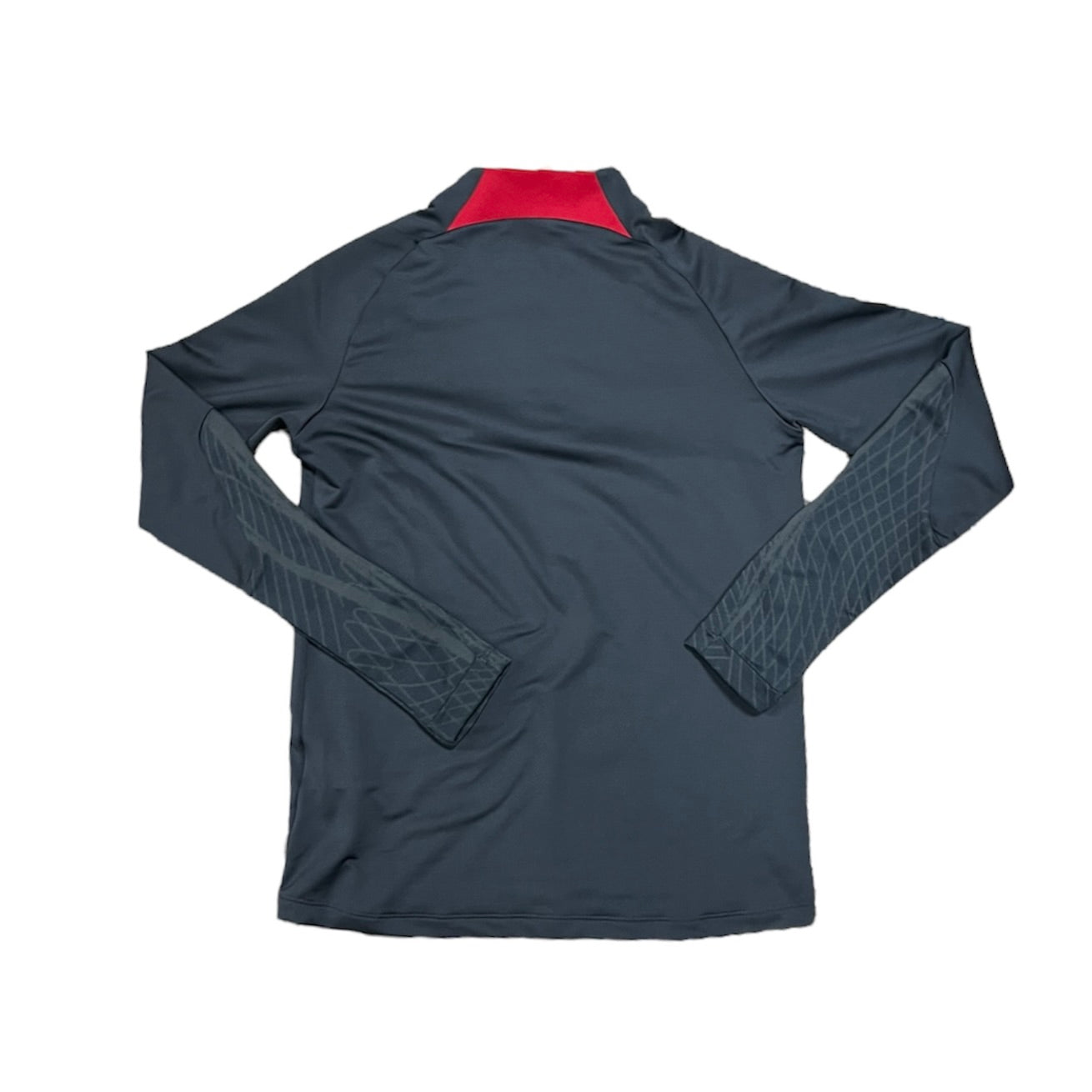 Nike Liverpool Dri-FIT Strike Drill Grey Red Football Long Sleeve (Youth)