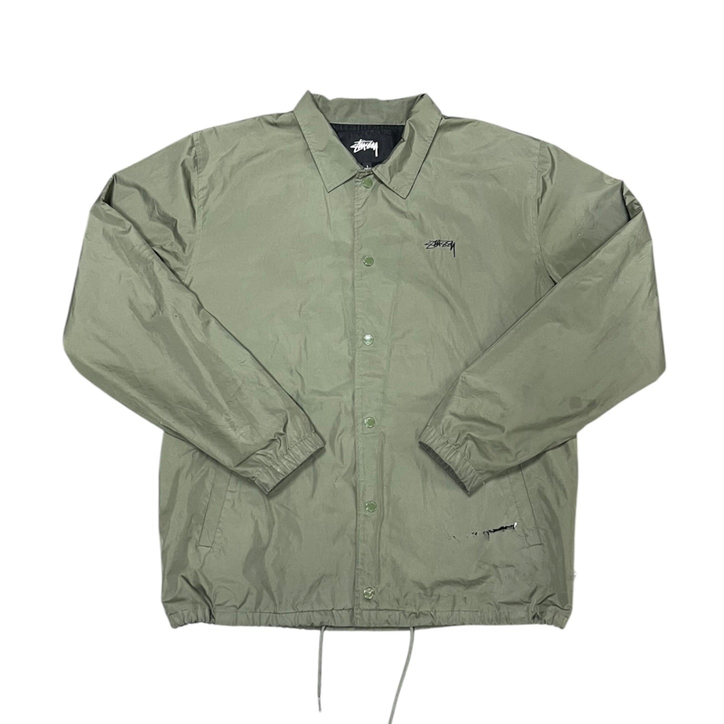 Stussy Cruize Green Coach Jacket