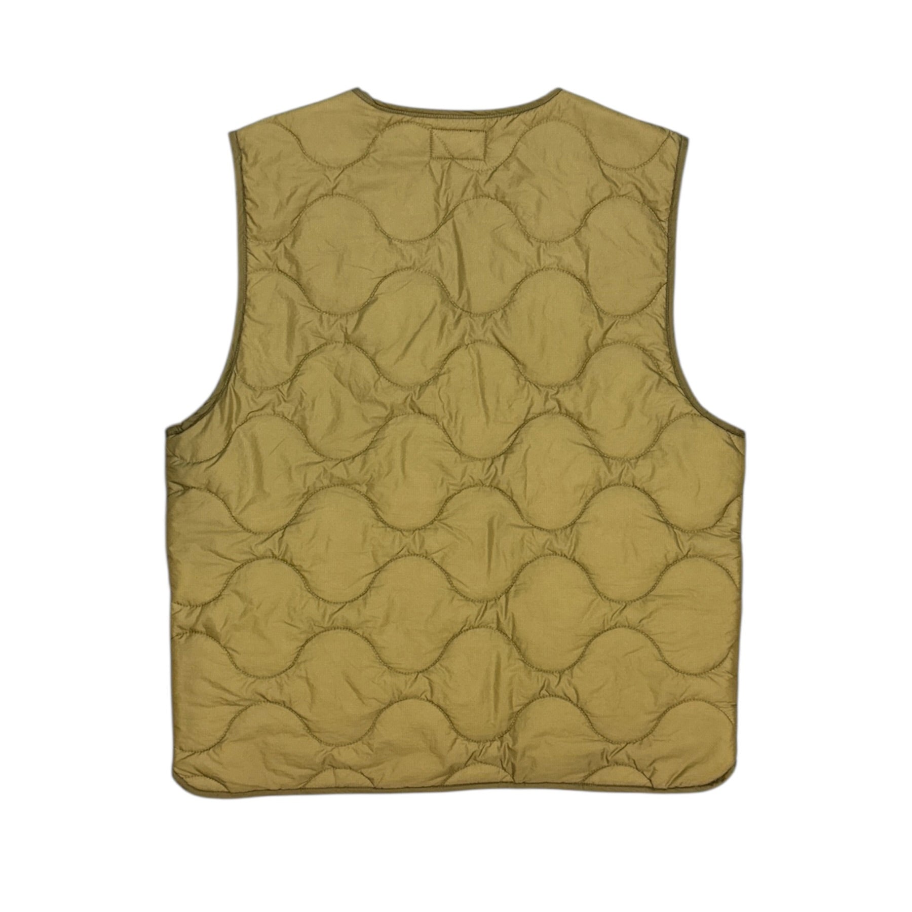 Stussy Quilted Liner Olive Vest