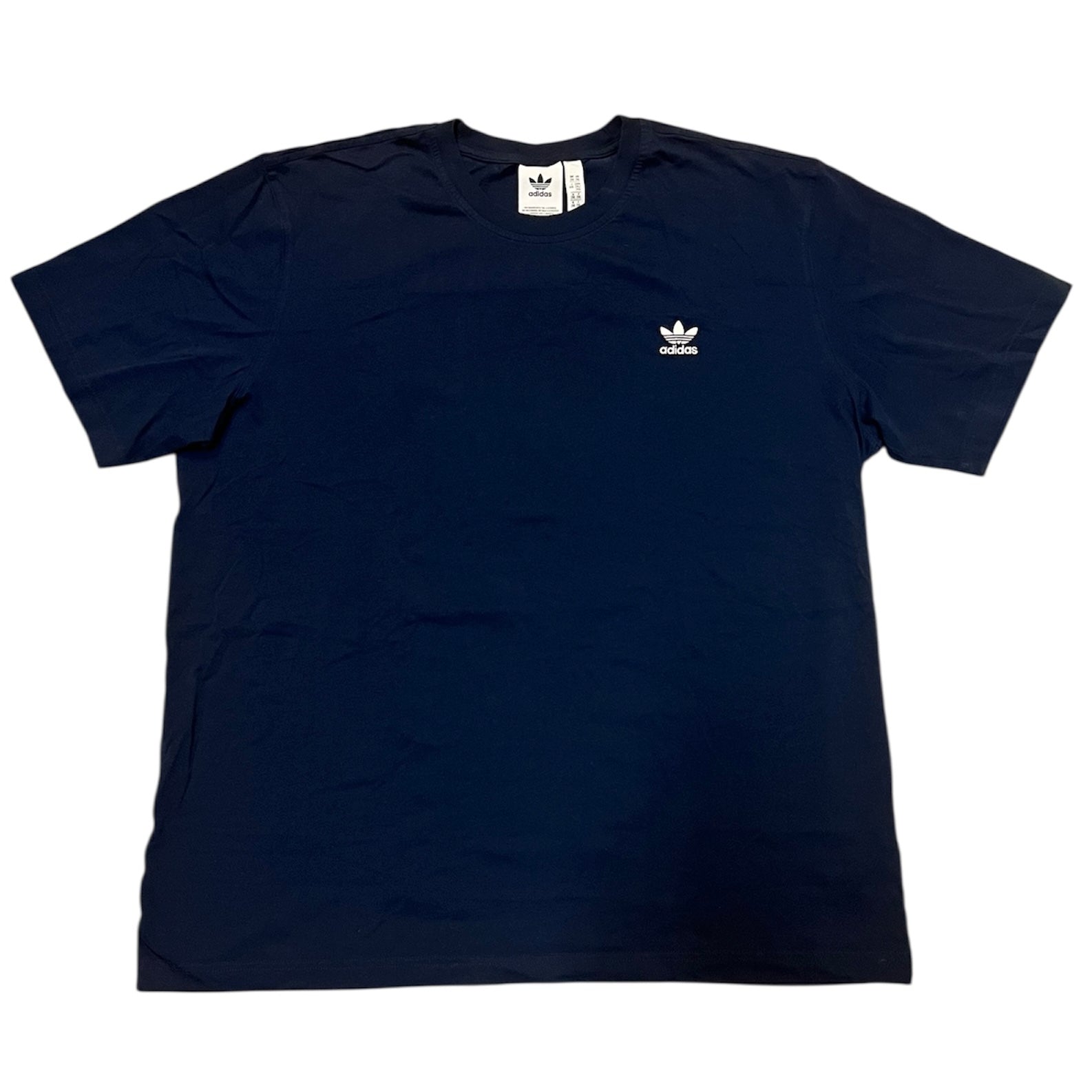 Adidas Trefoil Essentials Navy Tshirt