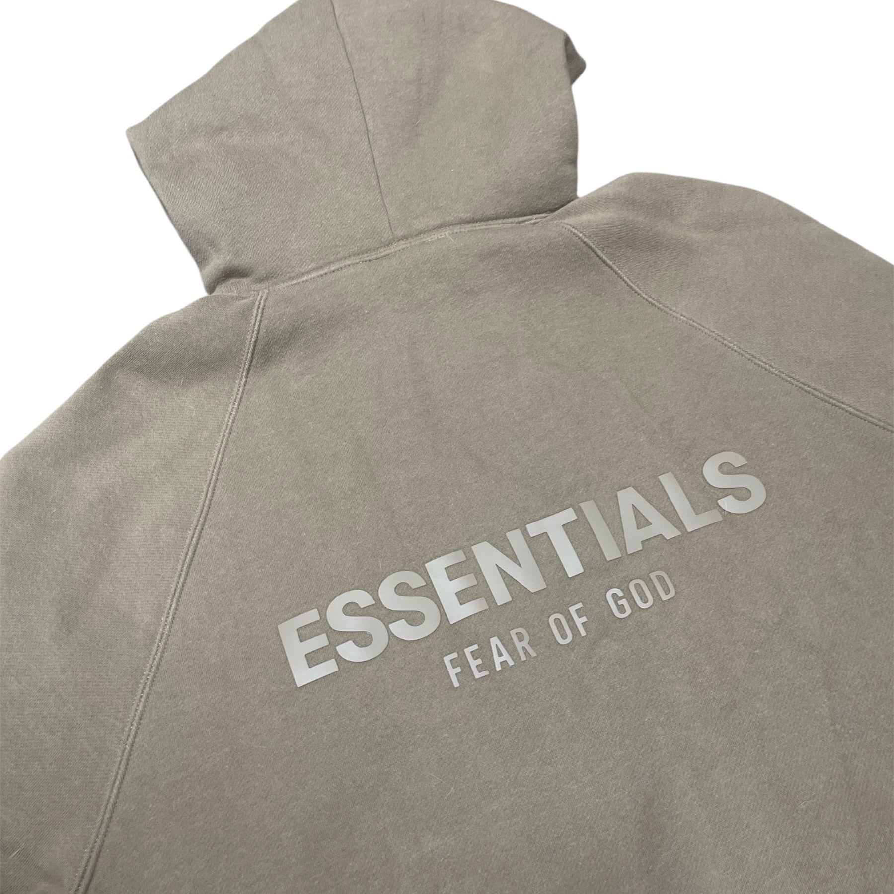 Fear Of God Essentials Green Hoodie