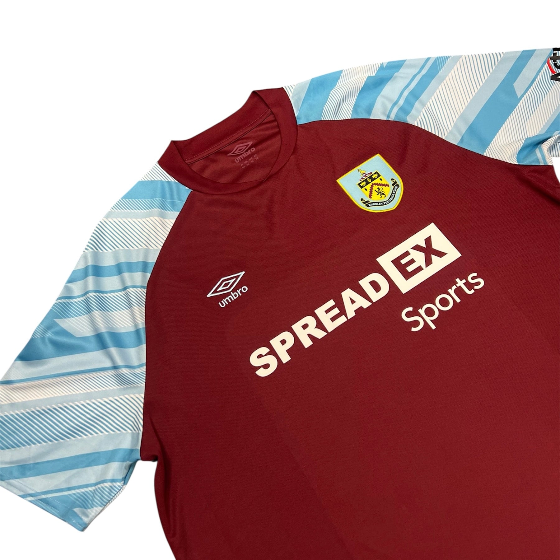 Umbro Burnley 2021/2022 Football Jersey