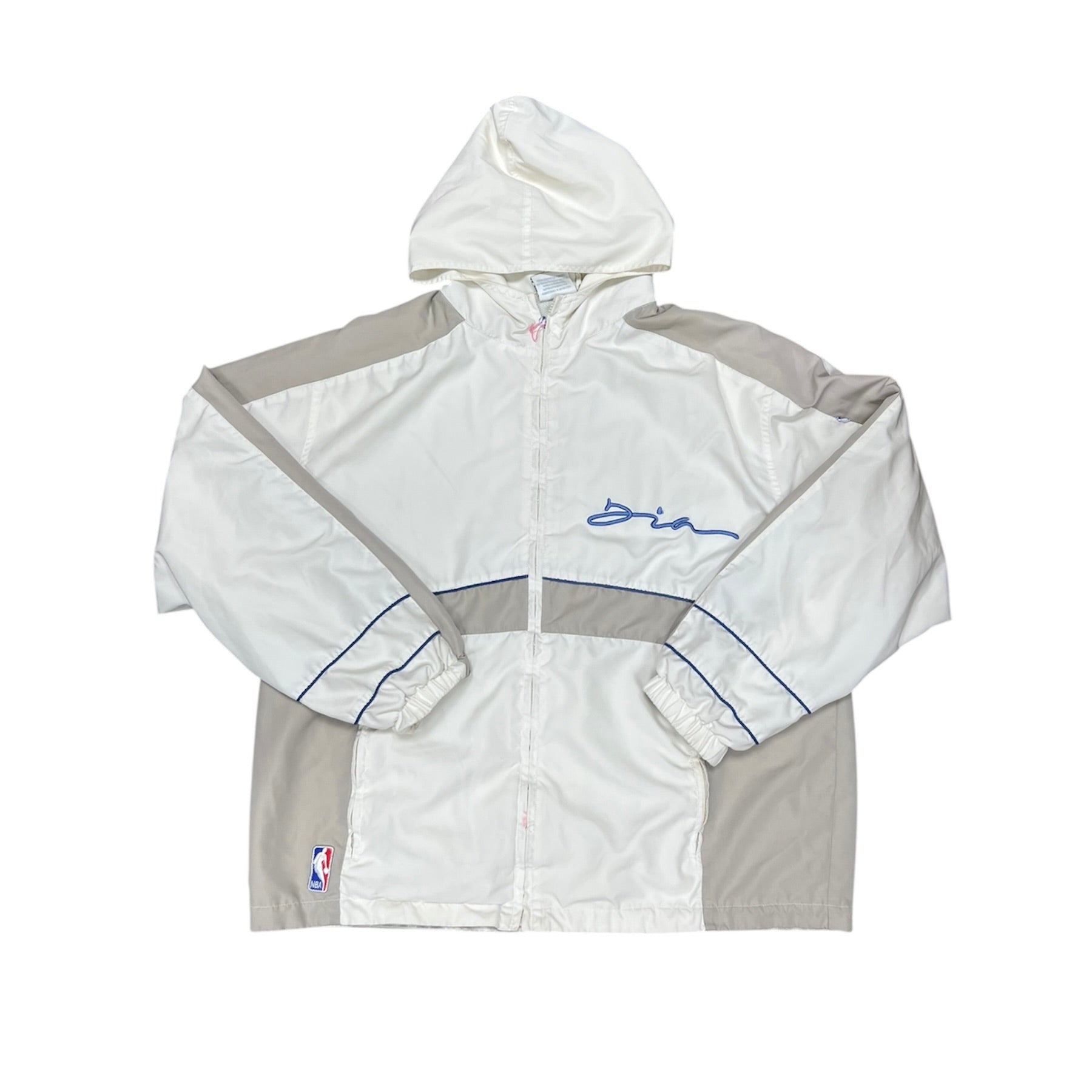 Vintage M.Dia NBA Cream Jacket