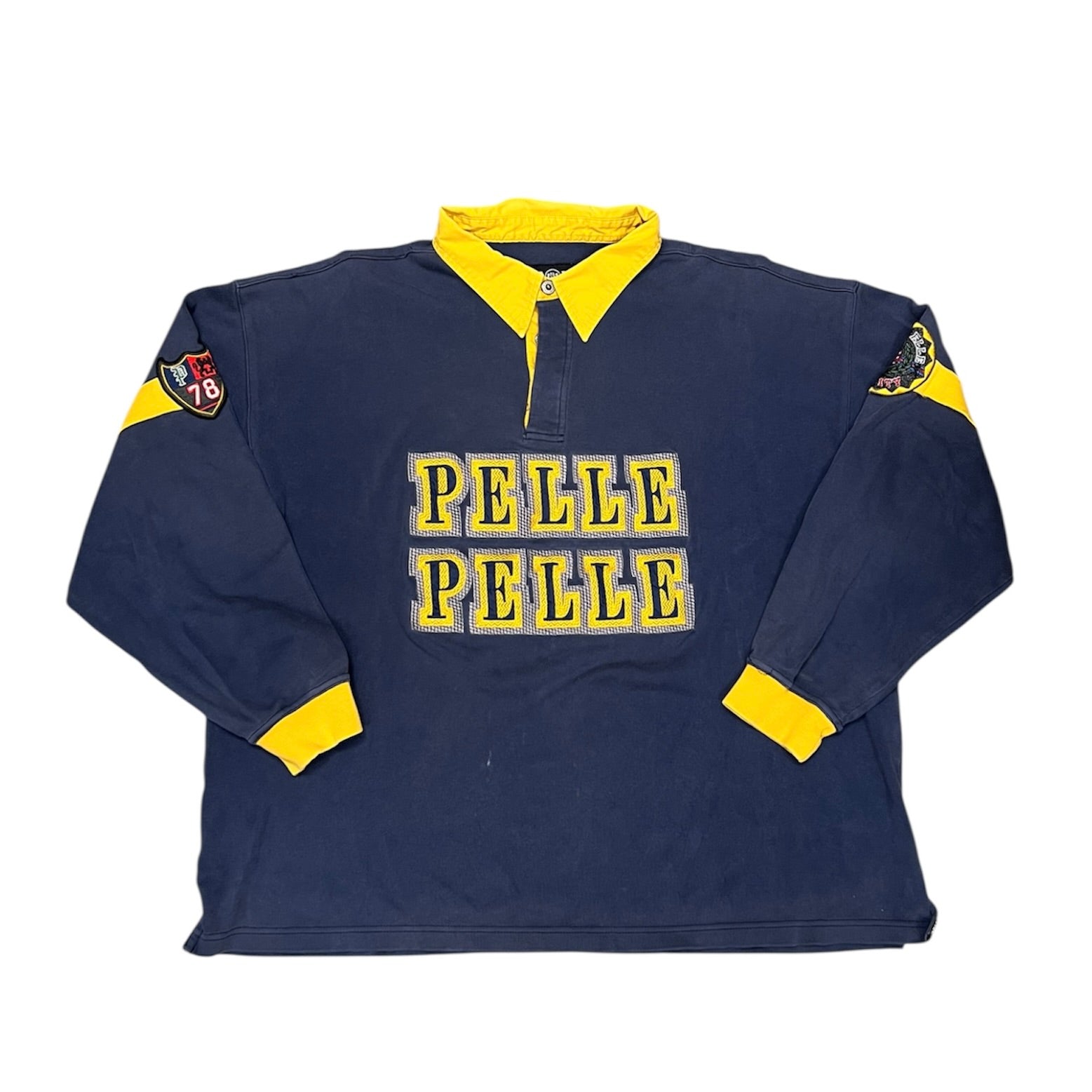 Vintage 90s Pelle Pelle Marc Buchanan Polo Sweatshirt
