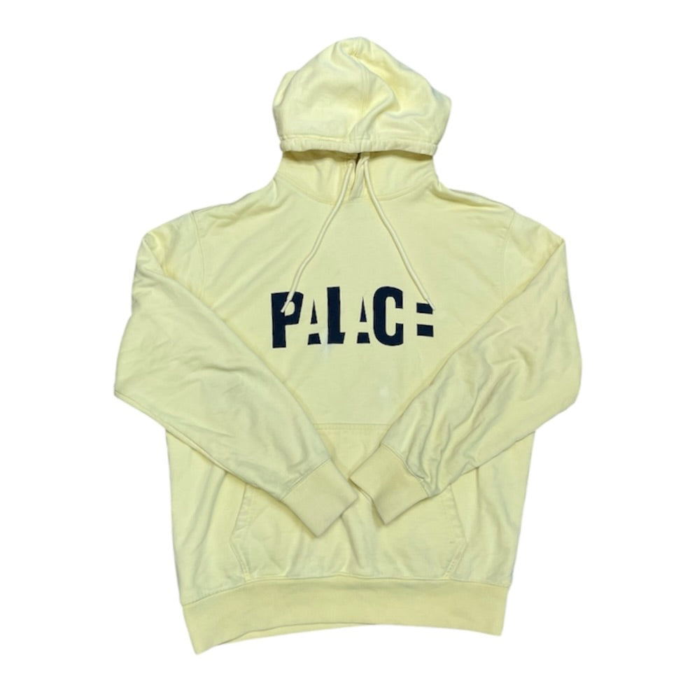 Palace SS18 Block Sunshine Yellow Hoodie