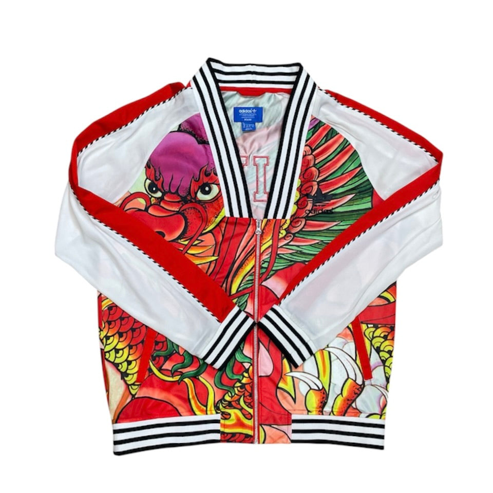 Adidas Originals X Rita Ora Dragon Print Track Top (W)