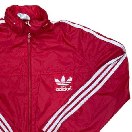 Vintage Adidas Red Wind Jacket (W)