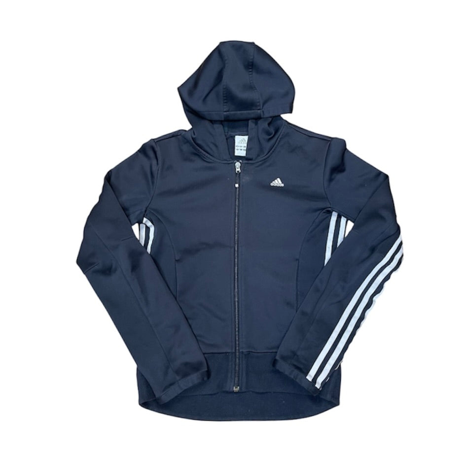 Adidas Black White Striped Track Top (W)