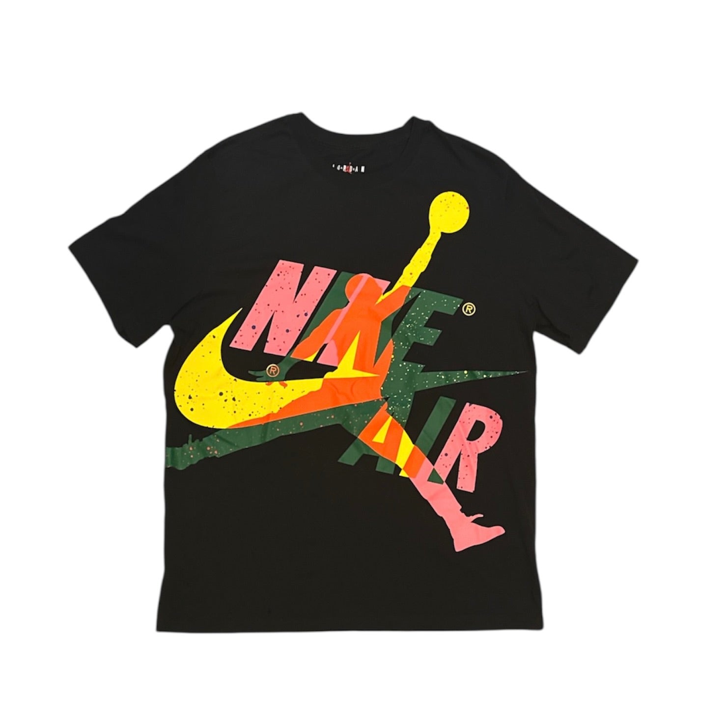Nike Air Jordan Jumpman Classics Multi-Color Black Tshirt