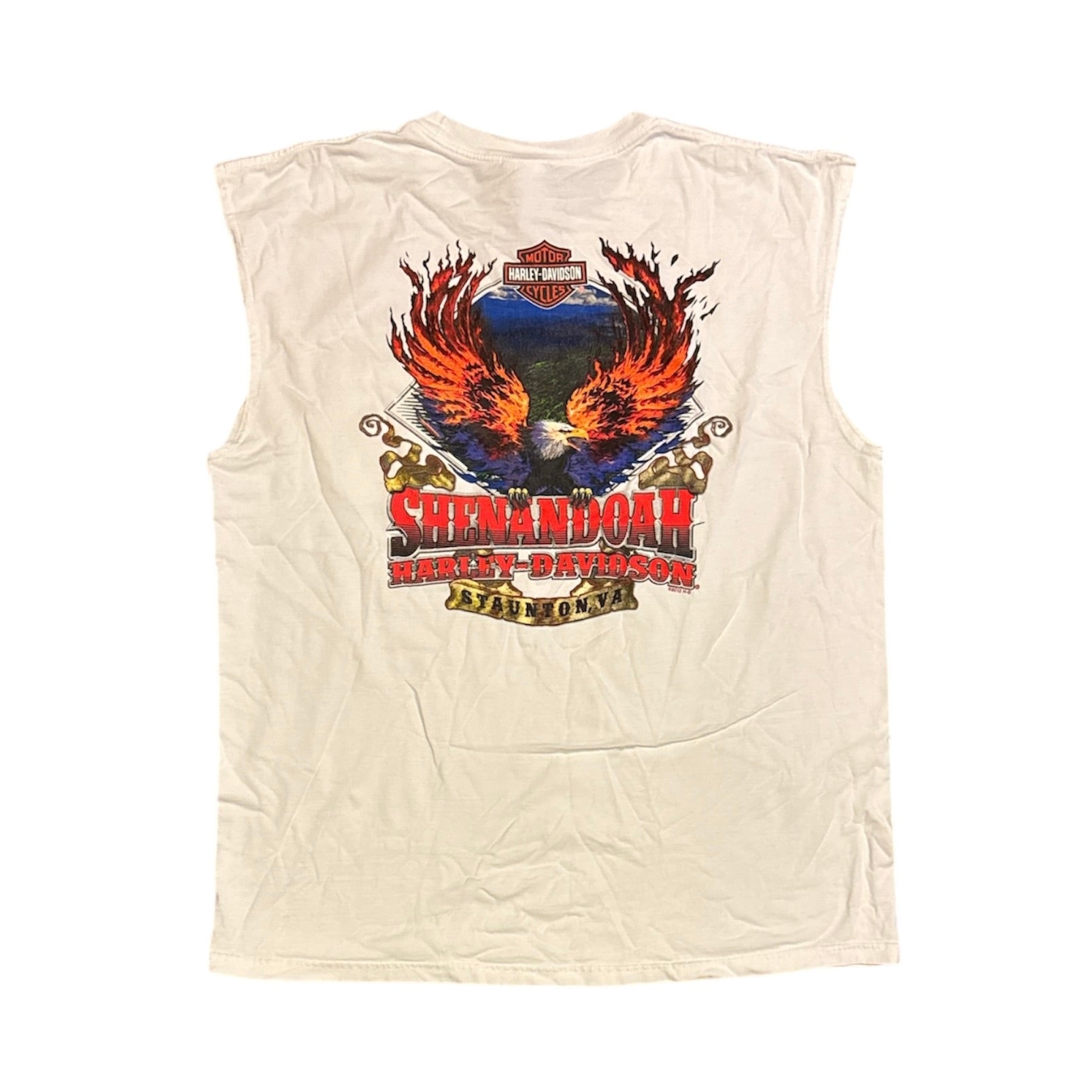 Harley Davidson 2012 Shenandoah White Vest