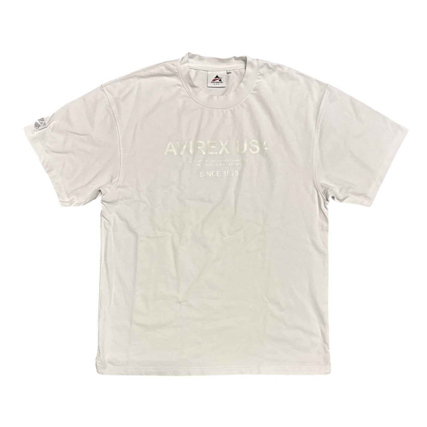 Avirex Logo White Tshirt