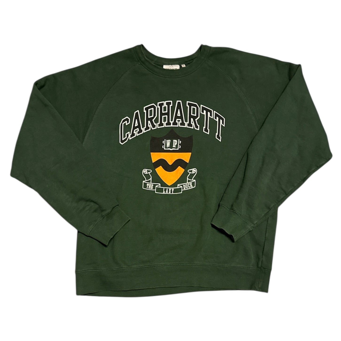Carhartt WIP Lazy Duck Academy Green Sweatshirt
