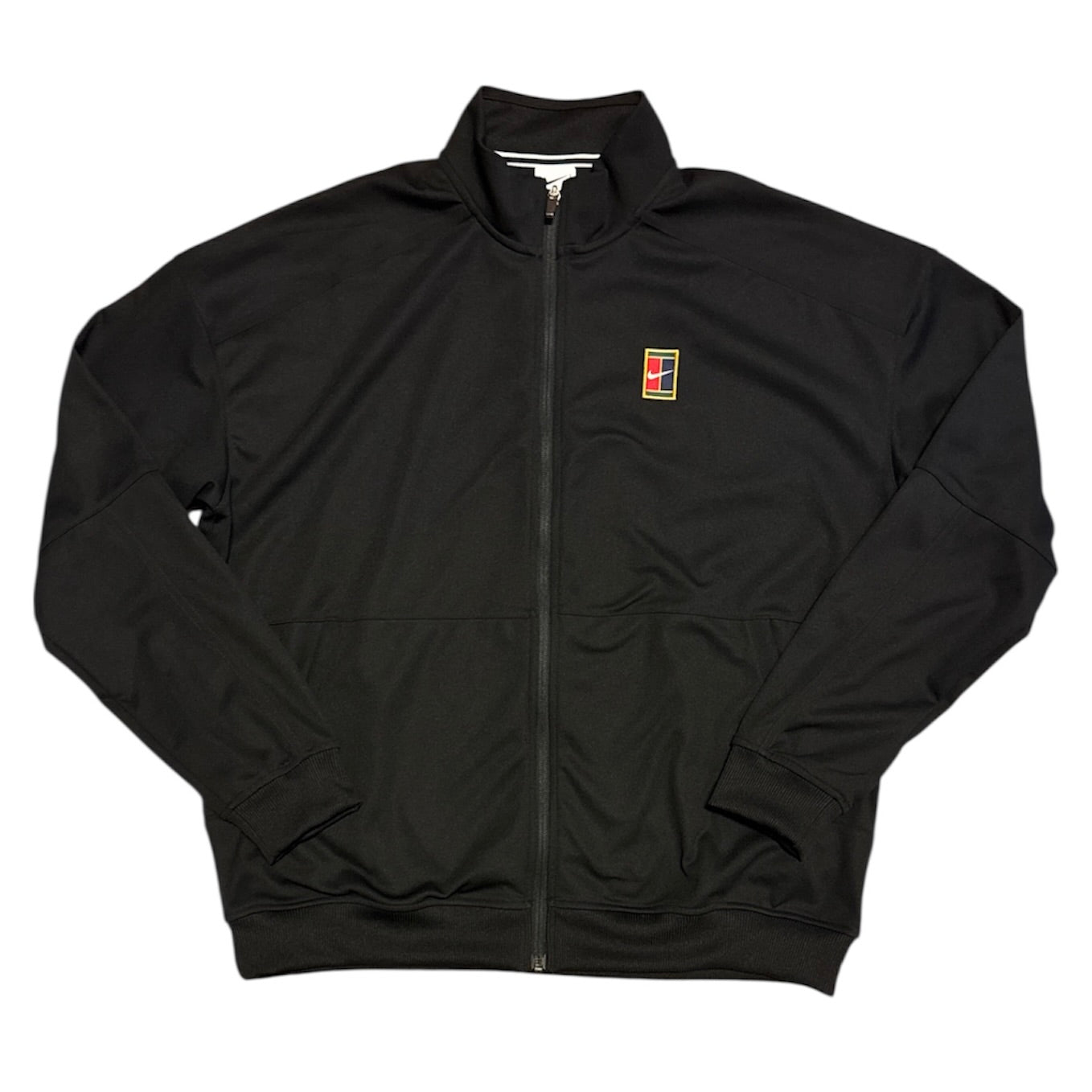 nike black track top