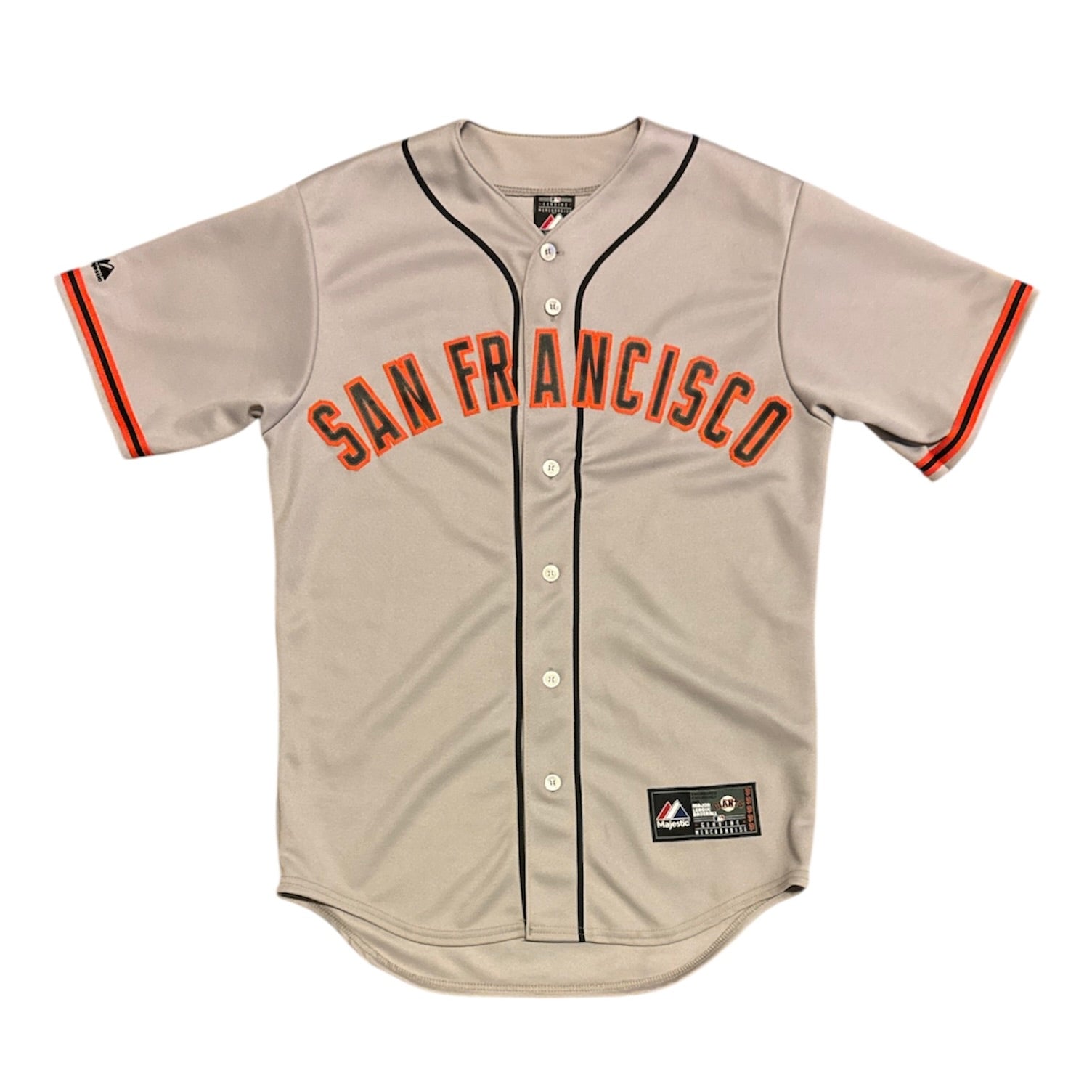 Majestic San Francisco Giants Grey Baseball Jersey