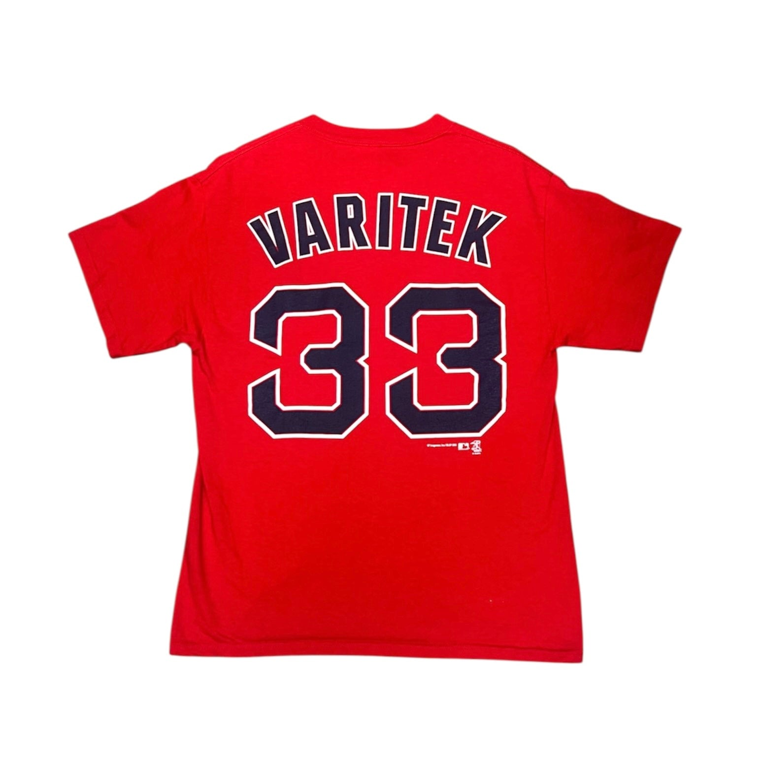 Boston Red Sox Varitek #33 Baseball Tshirt