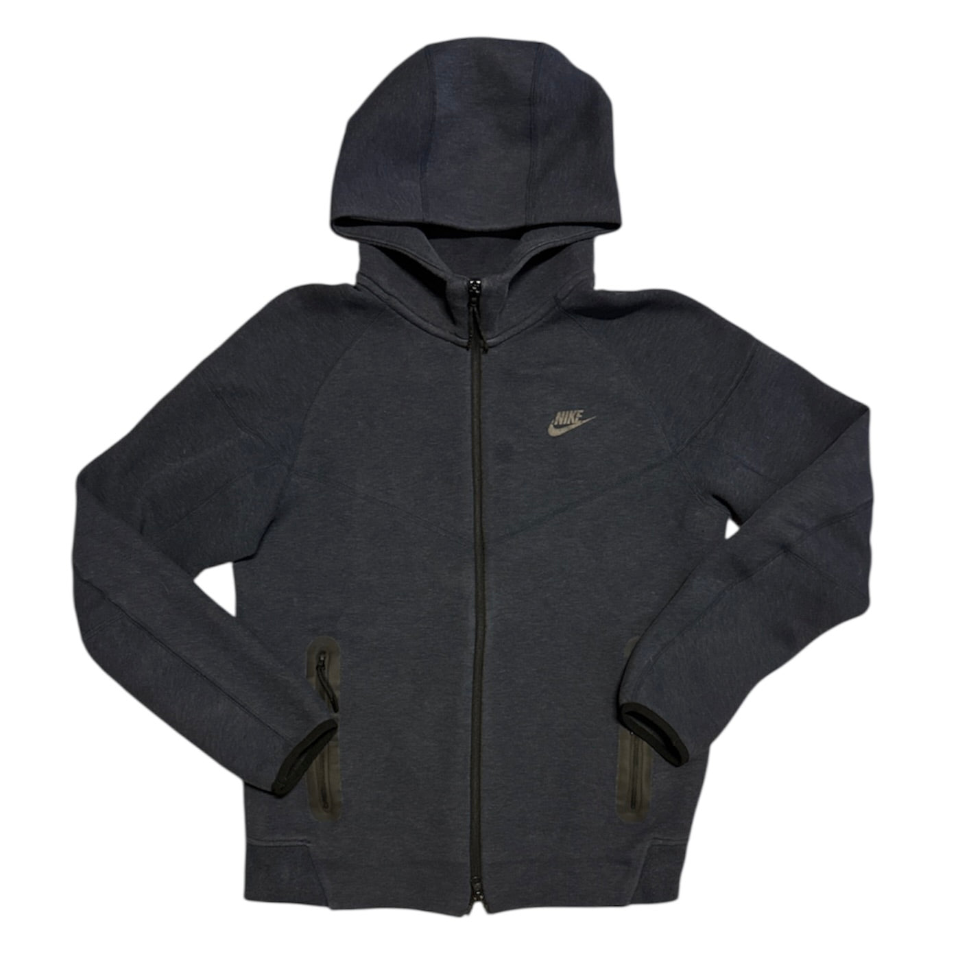 Nike Tech Fleece Windrunner Obsidian Full Zip Up Hoodie