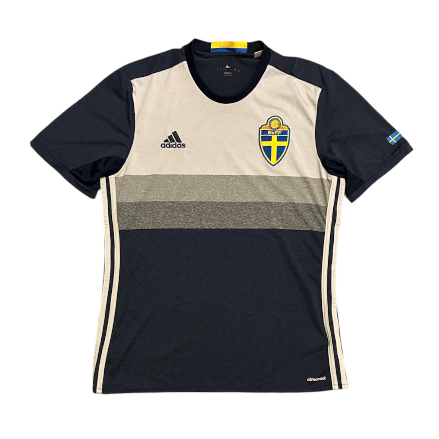 Adidas Sweden 2015/2016 Away Football Jersey