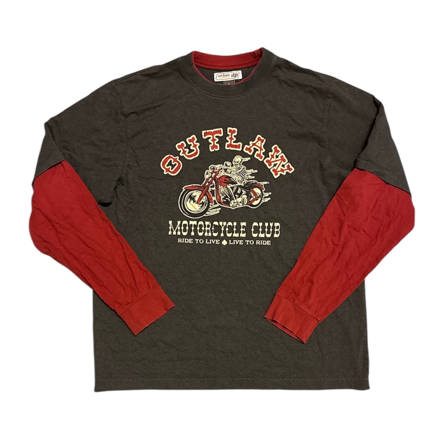Outlaw MC Club Long Sleeve Tshirt