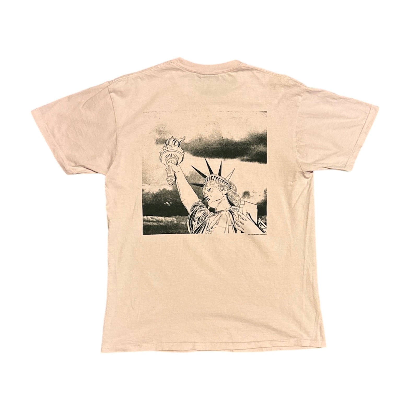 Sneakersnstuff Pink Statue Of Liberty Tshirt