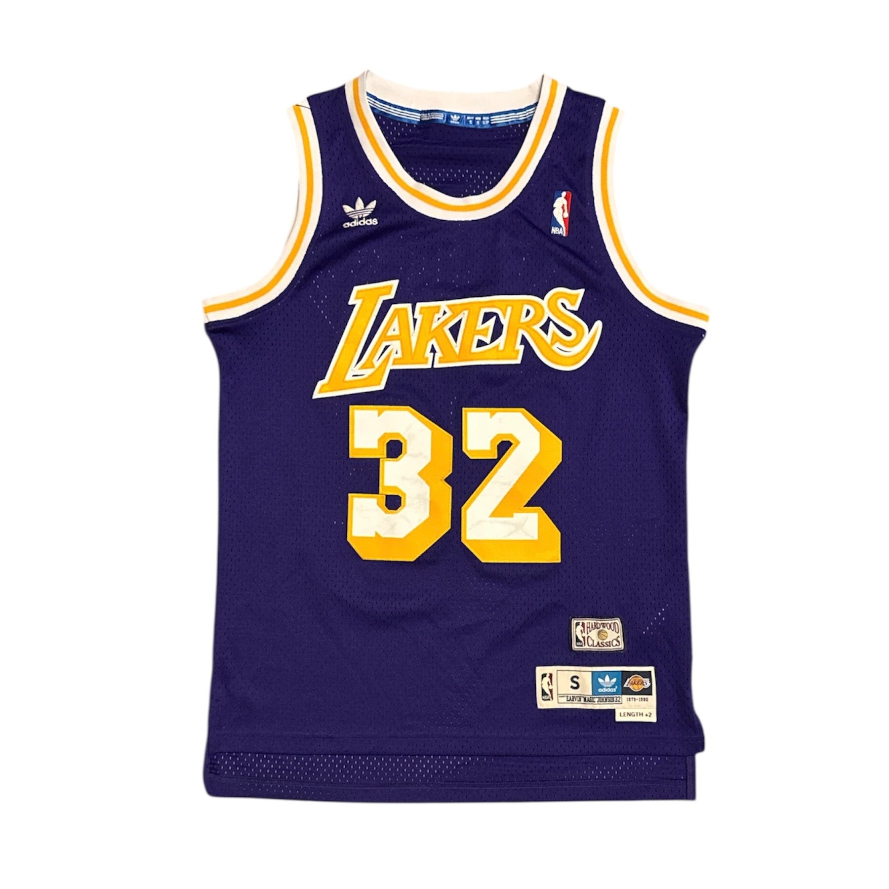 Adidas Hardwood Classics Los Angeles Lakers Magic Johnson #32 1979/1980 Basketball Jersey