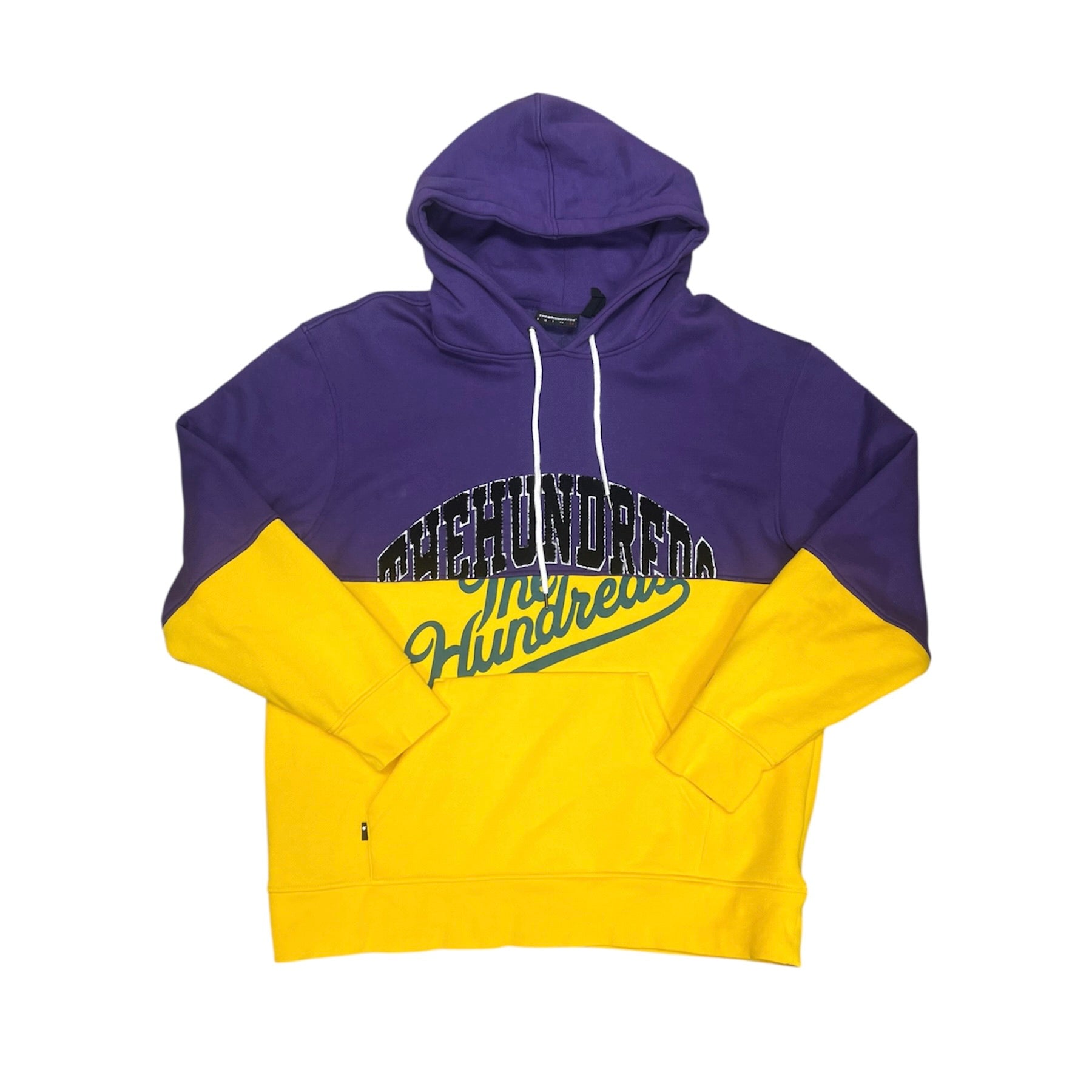The Hundreds Purple Yellow Hoodie