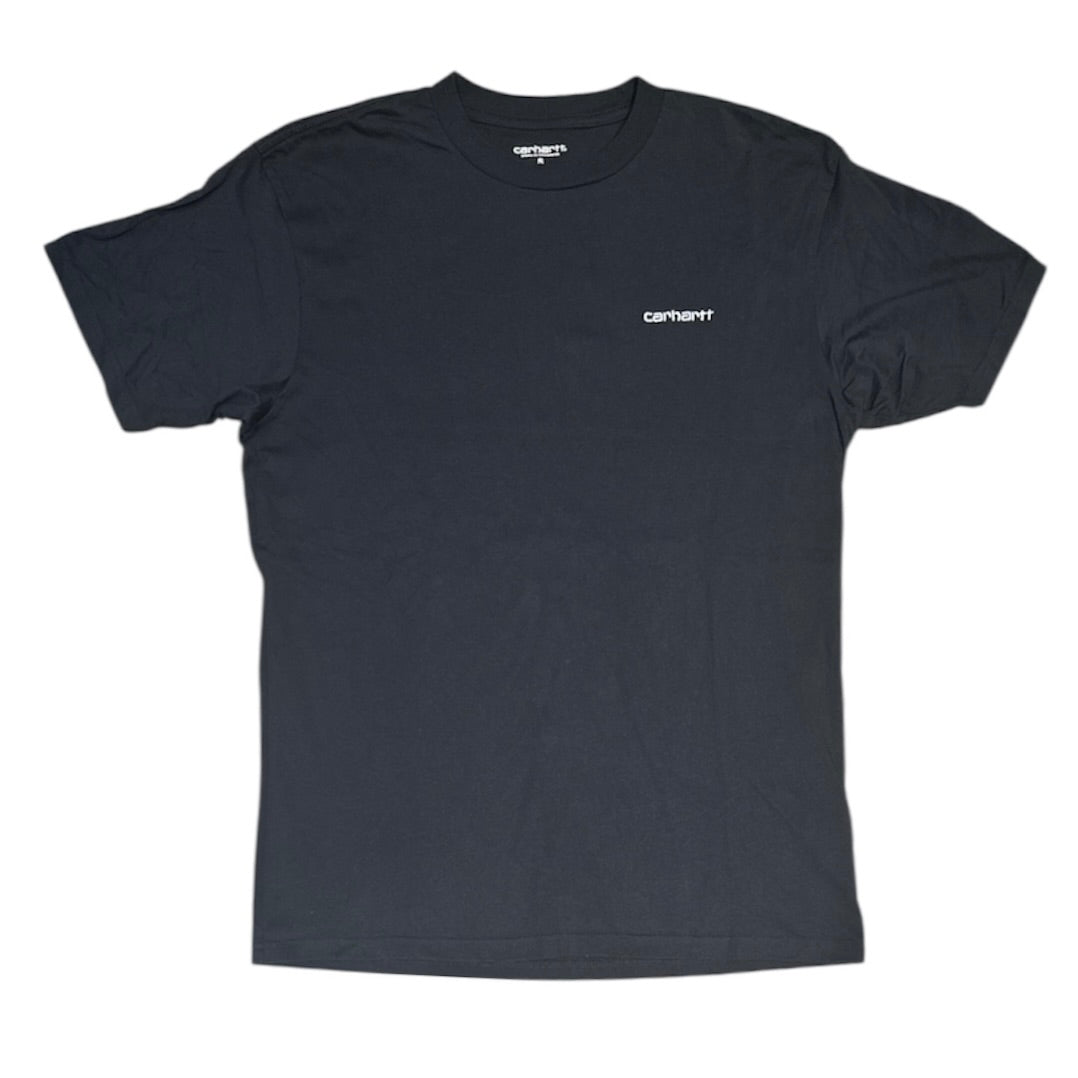 Carhartt S/S Script Embroidery Black Tshirt
