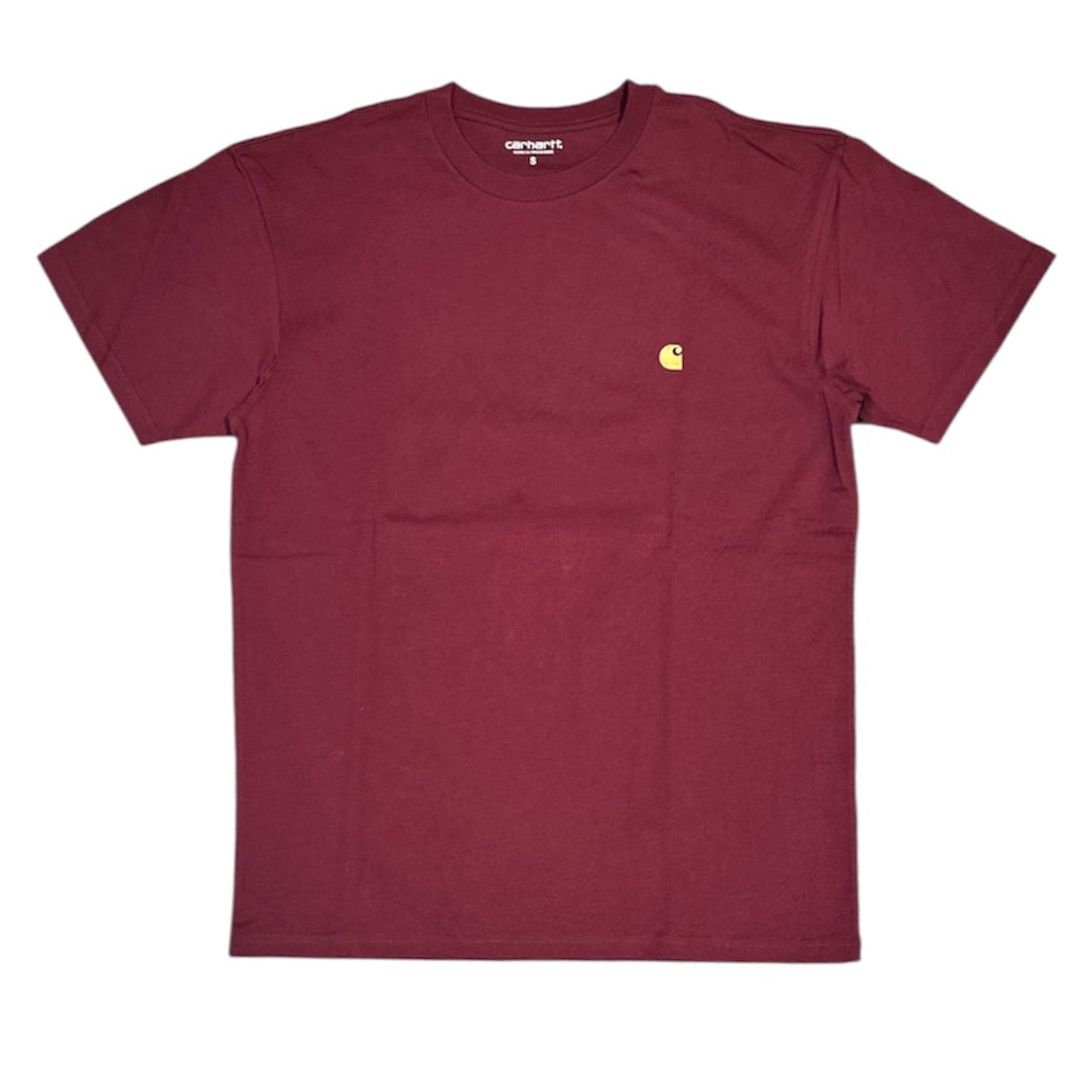 Carhartt WIP S/S Chase Burgundy Tshirt