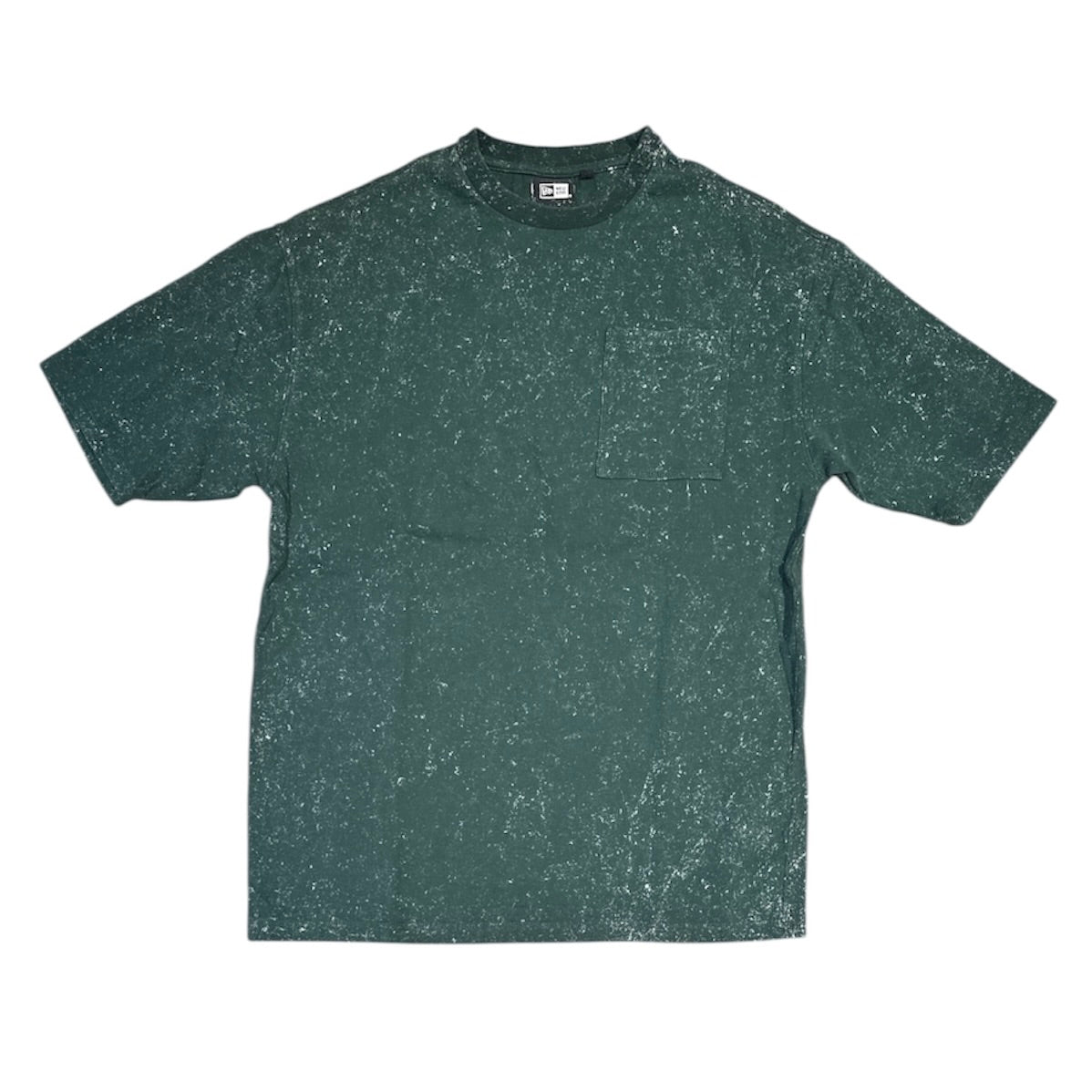 New Era Wash Dark Green Oversized Green Tshirt