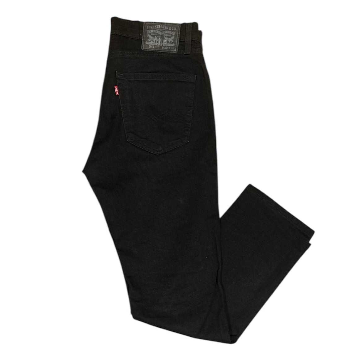 Levis 541 Athletic Taper Black Jeans