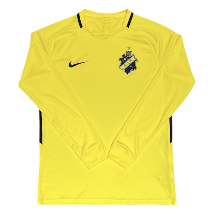 Nike AIK Yellow Long Sleeve Training Jersey