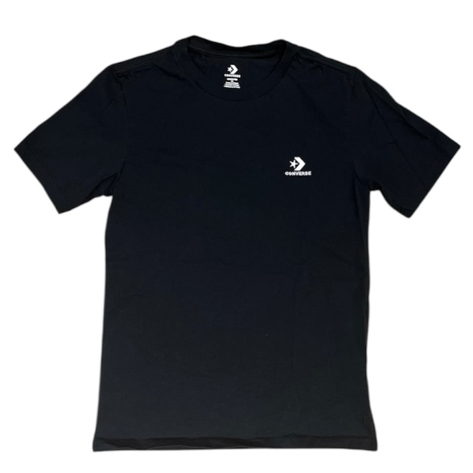 Converse Small Logo Black Tshirt